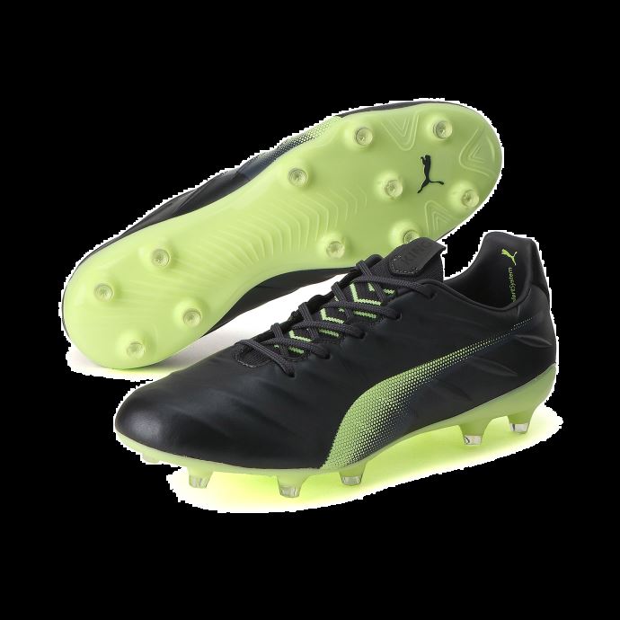 Chaussures De Football King Platinum 21 Fg-ag Unisex Puma Canada Asphalt-fizzy Light-periscope
