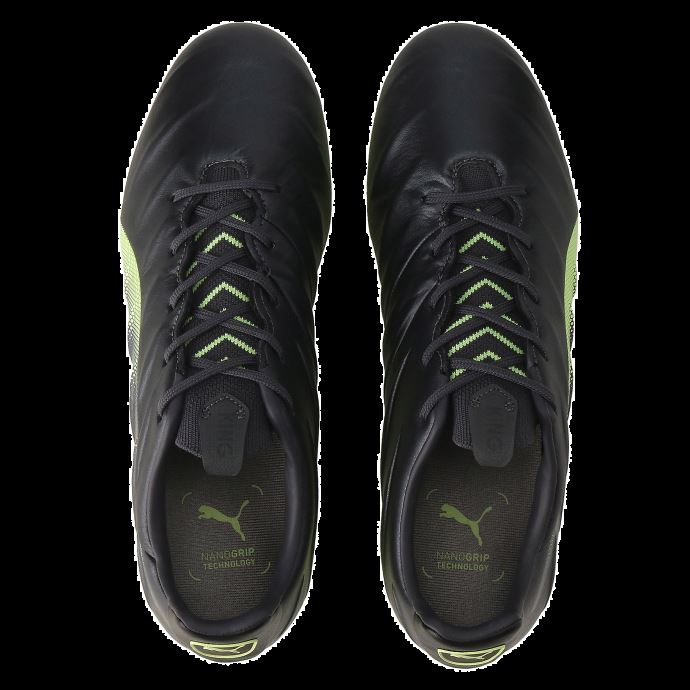 Chaussures De Football King Platinum 21 Fg-ag Unisex Puma Canada Asphalt-fizzy Light-periscope
