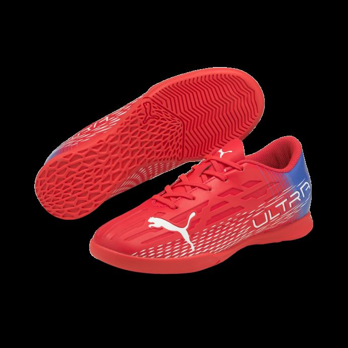 Puma Canada Sunblaze-white-bluemazing Ultra 4.3 It Chaussures De Football Pour Jeunes