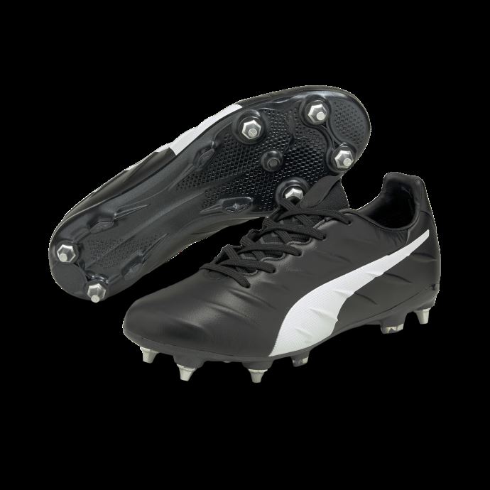 Chaussures De Football Puma Canada King Platinum 21 Mxsg Pour Homme Noir Blanc