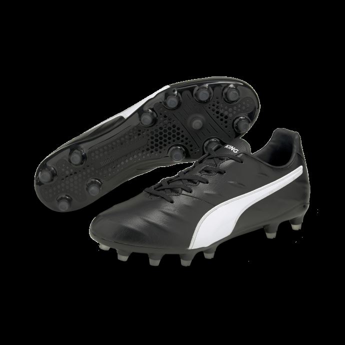 Chaussures De Football Puma Canada King Pro 21 Fg Noir-blanc