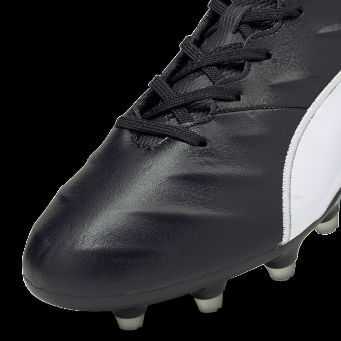 Chaussures De Football Puma Canada King Pro 21 Fg Noir Blanc
