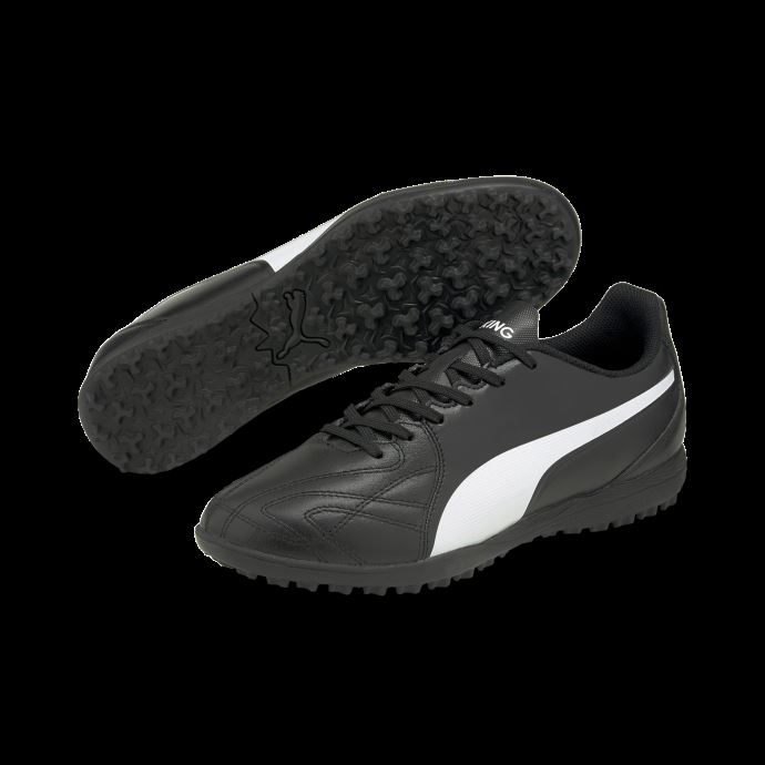 Chaussures De Football Puma Canada King Hero 21 Tt Noir Et Blanc