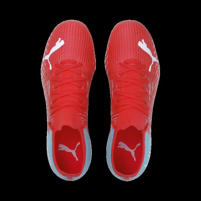 Puma Canada Ultra 3.3. Chaussures De Foot Fg Femme Sunblaze-white-elektro Aqua
