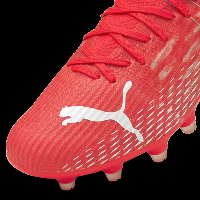 Puma Canada Ultra 3.3. Chaussures De Foot Fg Femme Sunblaze-white-elektro Aqua
