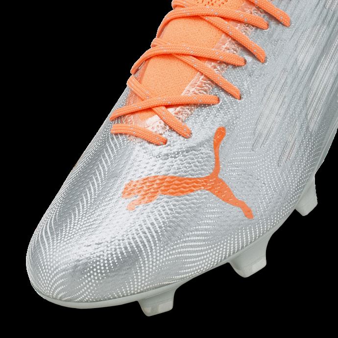 Chaussures De Football Unisexes Diamond Silver-neon Citrus Ultra 1.4 Fg-ag Puma Canada
