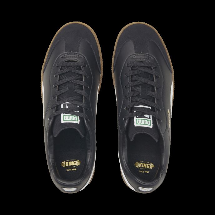 Puma Canada King 21 It Chaussures De Football Noir-blanc-gum
