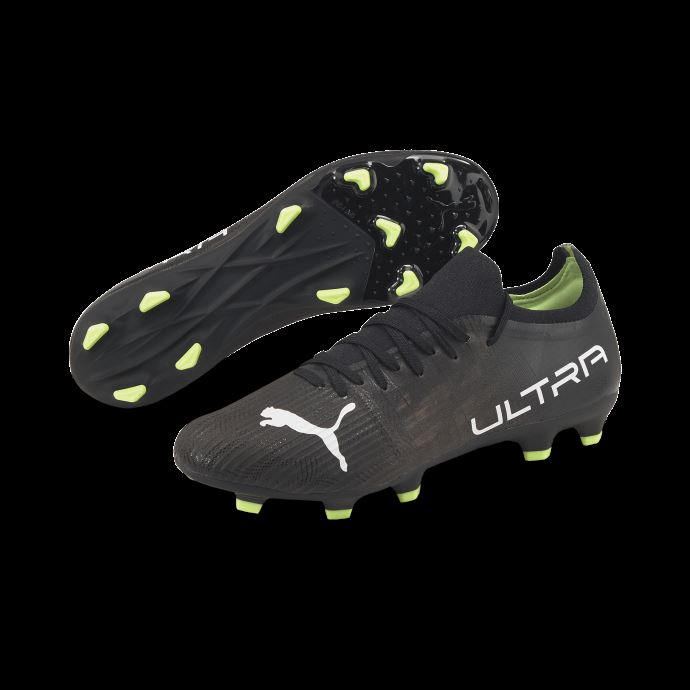 Chaussures De Football Ultra 3.4 Fg-ag Pour Hommes Puma Canada Noir-blanc-fizzy Light