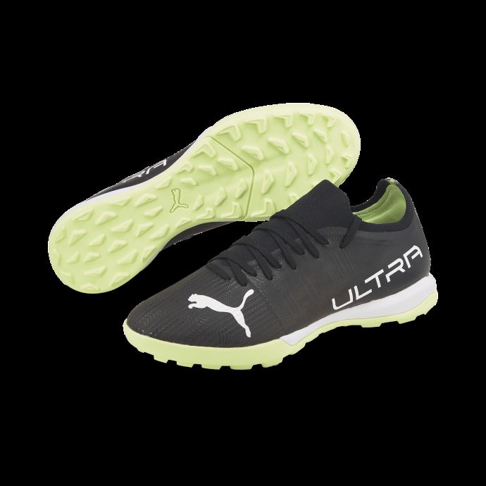Chaussures De Football Ultra 3.4 Tt Pour Hommes Puma Canada Noir-blanc-lumière Pétillante