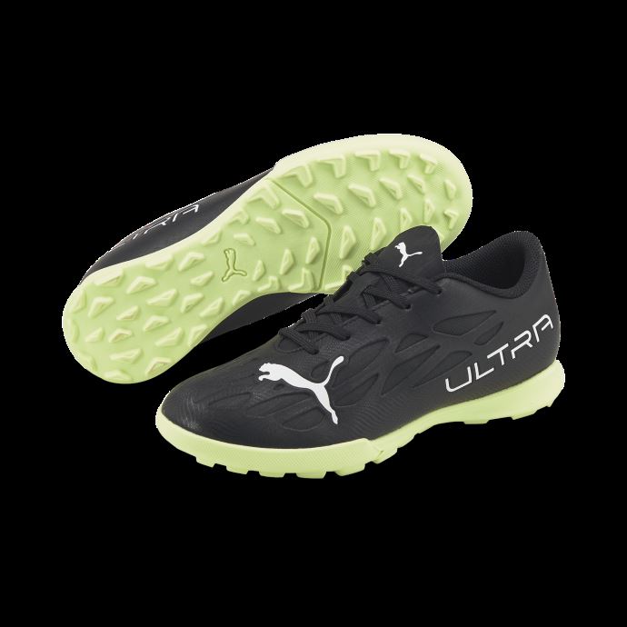 Puma Canada Chaussures De Football Fizzy Light Ultra 4.4 Tt Pour Enfant Noir Blanc