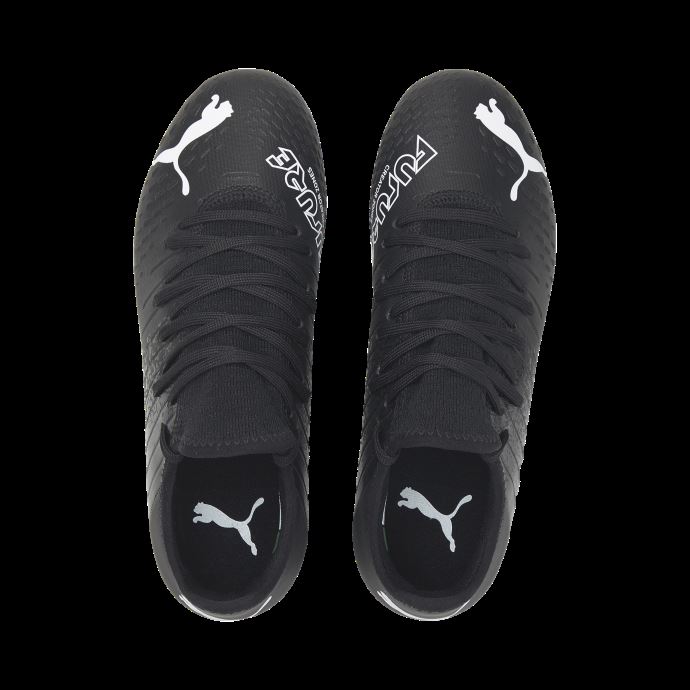 Puma Canada Future Z 4.3 Fg-ag Chaussures De Football Pour Jeunes Noir-blanc
