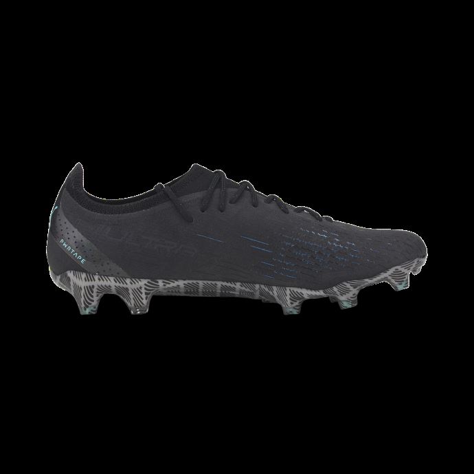 Chaussures De Football Ultra Ultime Fg-ag Noir-blanc-elektro Aqua Puma Canada

