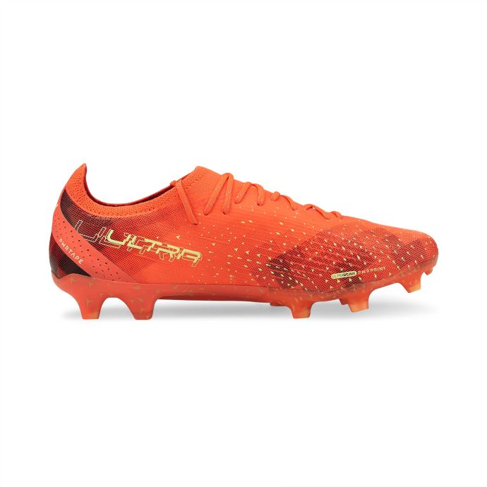 Chaussures De Football Ultra Ultimes Fg-ag Firey Coral-fizzy Light-black Puma Canada
