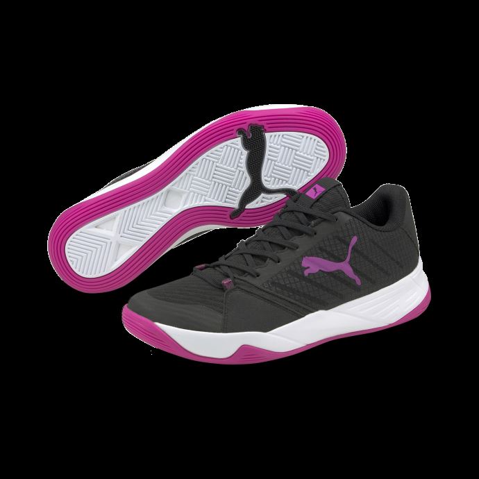 Puma Canada Accelerate Ct Pro W+ Chaussures De Netball Pour Femmes Noir-ultra Magenta