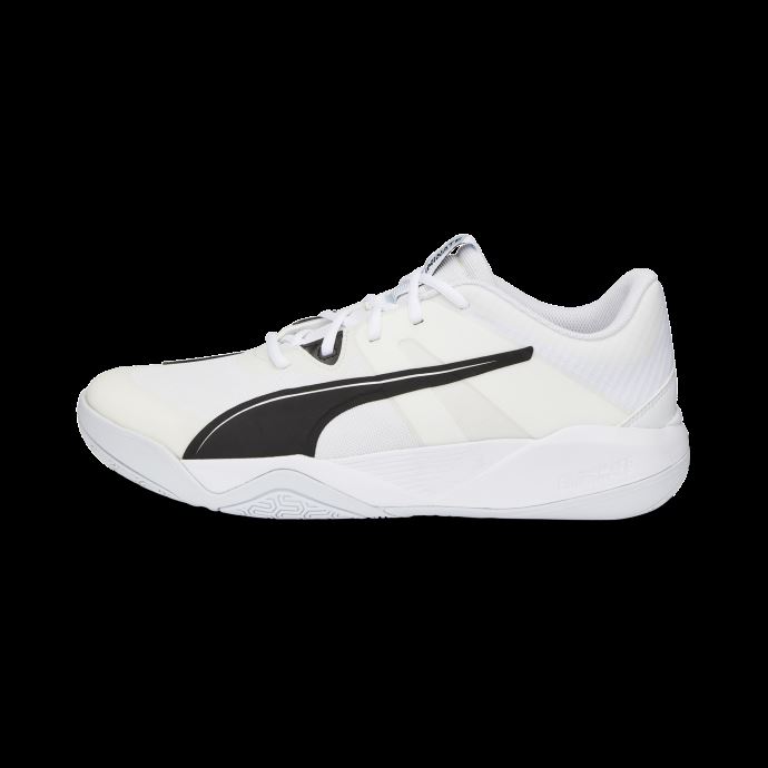 Eliminer Pro II Chaussures De Sport En Salle Puma Canada Blanc-noir-nitro Bleu