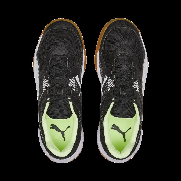 Chaussures De Sports D'intérieur Solarflash Ii Noir-blanc-fizzy Light-gum Puma Canada
