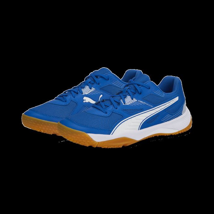 Chaussures De Sport En Salle Puma Canada Solarflash Ii Royal White Gum