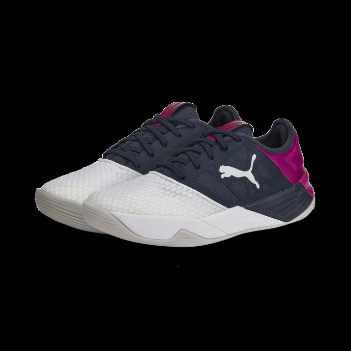 Chaussures De Netball Nct Nitro Pour Femme Blanc-parisian Night-fuchsia Accelerate Puma Canada