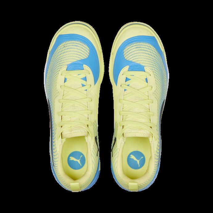 Chaussures De Futsal Puma Canada Fresh Jaune-bleu Azur-blanc Ibero Iii
