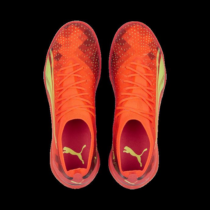 Puma Canada Chaussures De Football Ultra Ultime Cage Corail-fizzy Lumière-noir

