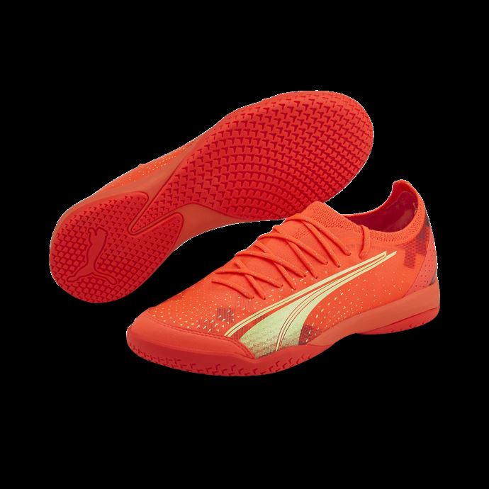Puma Canada Ultra Ultimate Court Chaussures De Football Firey Coral-fizzy Light-black
