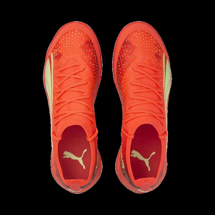 Puma Canada Ultra Ultimate Court Chaussures De Football Firey Coral-fizzy Light-black
