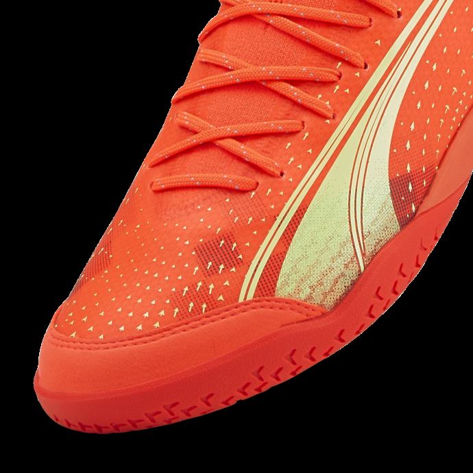 Puma Canada Ultra Ultimate Court Chaussures De Football Firey Coral-fizzy Light-black
