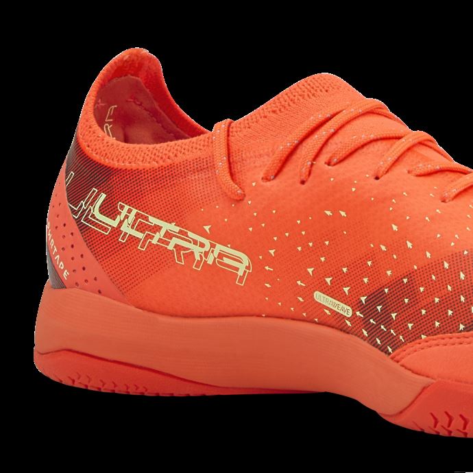 Puma Canada Ultra Ultimate Court Chaussures De Football Firey Coral-fizzy Light-black
