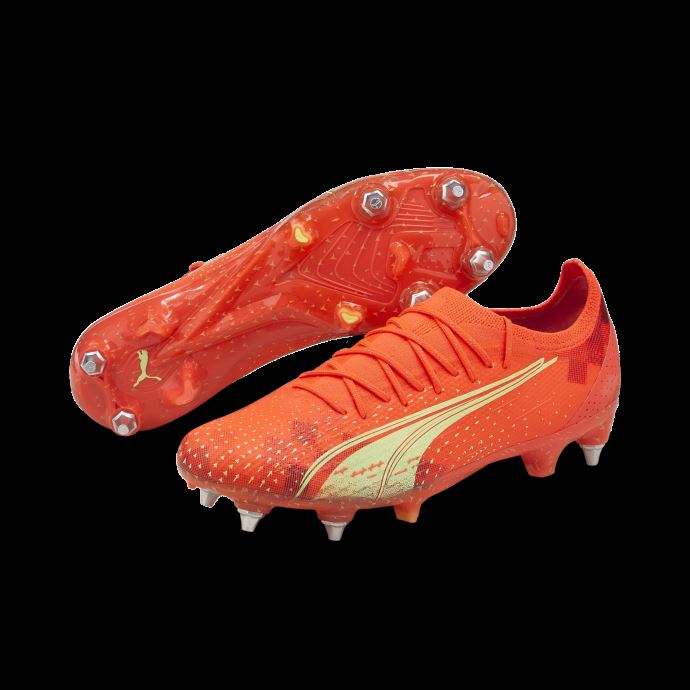 Chaussures De Football Puma Canada Firey Coral-fizzy Light-black Ultra Ultimate Mxsg