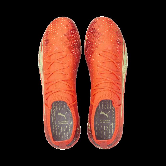 Puma Canada Ultra Ultimate Mg Chaussures De Football Firey Coral-fizzy Light-black
