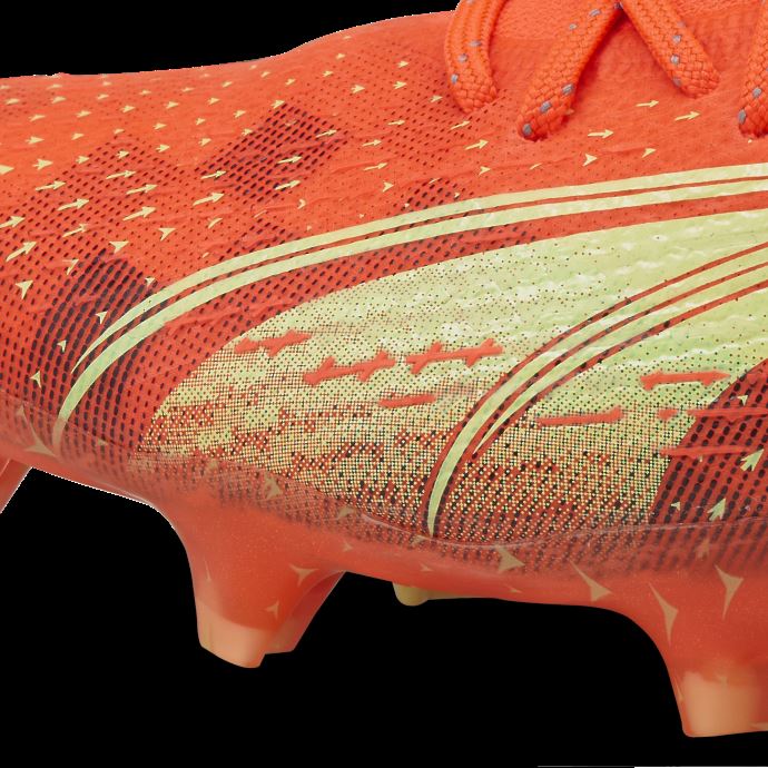 Puma Canada Firey Coral-fizzy Light-black Ultra Ultimate Fg-ag Chaussures De Football Femmes
