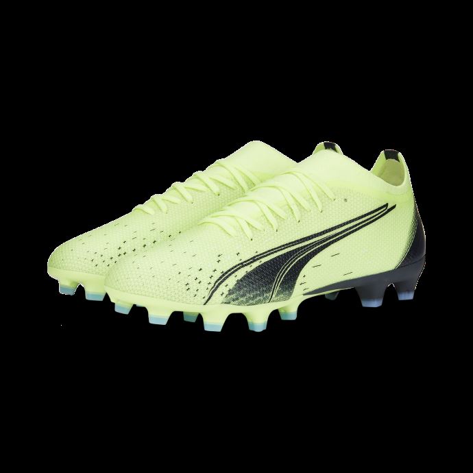 Chaussures De Football Ultra Match Fg-ag Pour Hommes Fizzy Light-parisian Night-blue Puma Canada