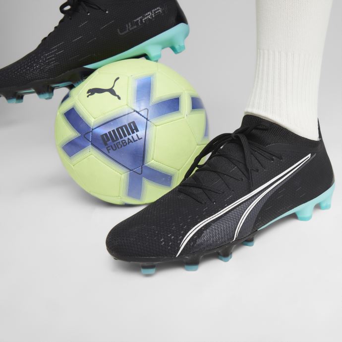 Noir-blanc-elektro Aqua Puma Canada Ultra Match Fg-ag Chaussures De Football Hommes
