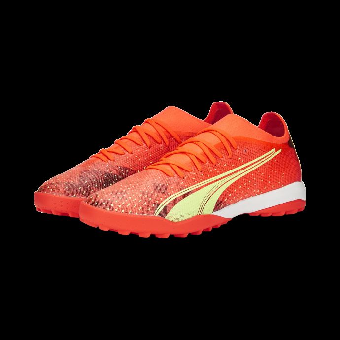 Puma Canada Ultra Match Tt Chaussures De Football Hommes Firey Coral-fizzy Light-black