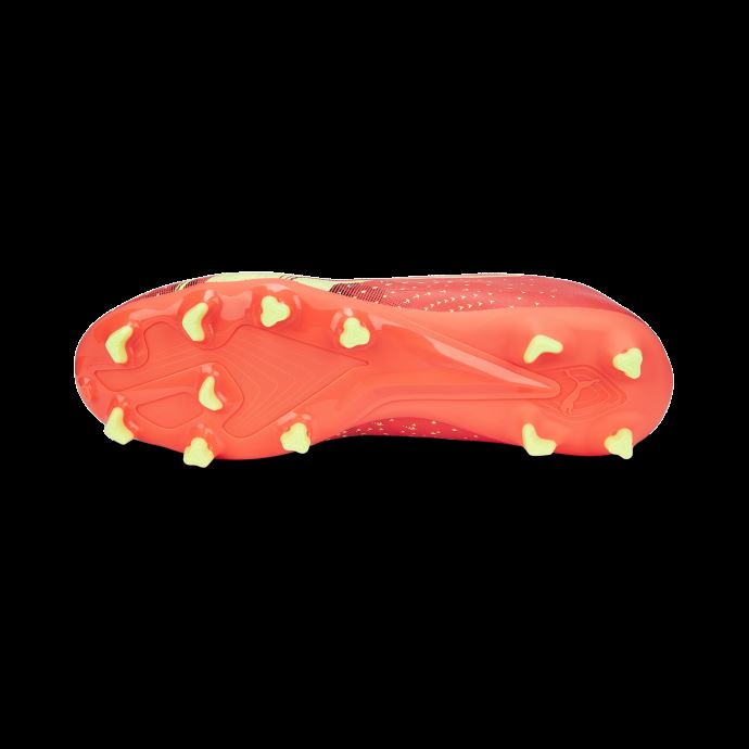 Chaussures De Football Puma Canada Firey Coral-fizzy Light-black Ultra Play Fg-ag Pour Homme
