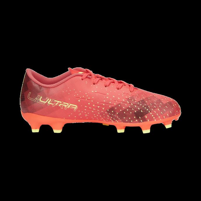 Puma Canada Ultra Play Fg-ag Chaussures De Football Jeunesse Firey Coral-fizzy Light-black
