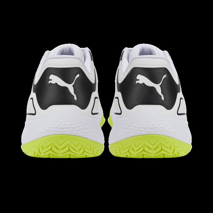 Chaussures De Padel Solarcourt Rct Blanc-noir-jaune Alert Puma Canada
