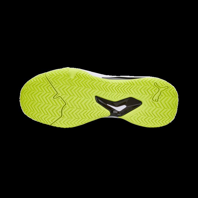 Chaussures De Padel Solarcourt Rct Blanc-noir-jaune Alert Puma Canada
