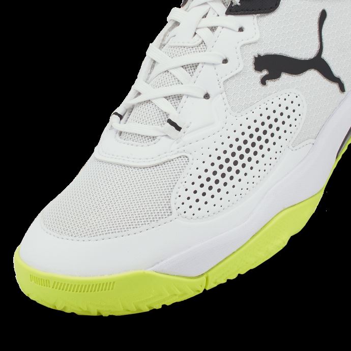 Chaussures De Padel Solarcourt Rct Blanc-noir-jaune Alert Puma Canada
