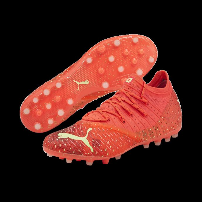 Future 1.4 Mg Chaussures De Football Hommes Puma Canada Firey Coral-fizzy Light-saumon