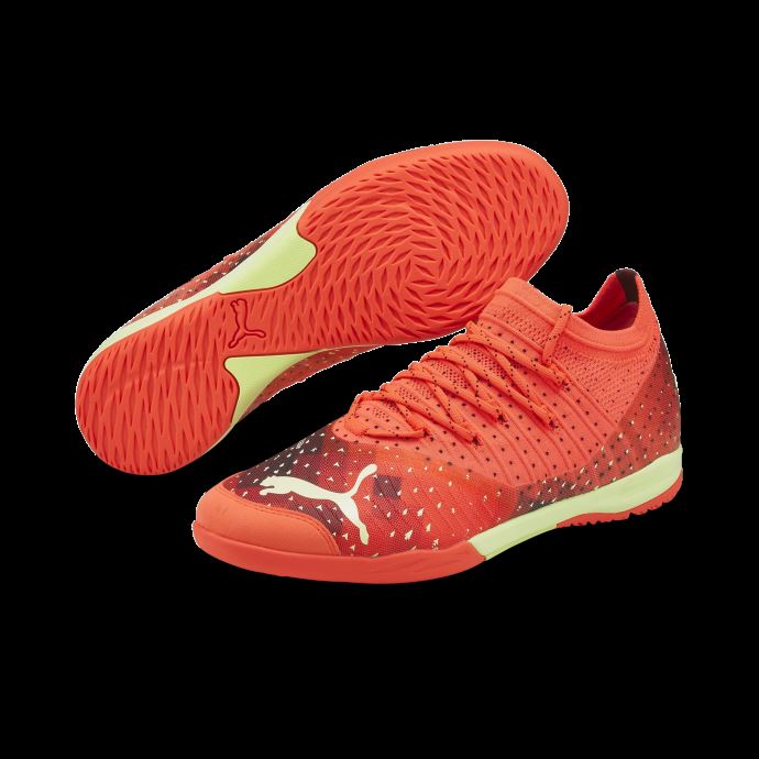 Chaussure De Football Future 1.4 Pro Court Homme Puma Canada Firey Coral-fizzy Light-salmon
