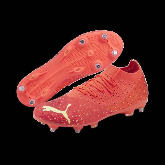 Puma Canada Firey Coral-fizzy Light-salmon Future 3.4 Mxsg Chaussures De Football Hommes