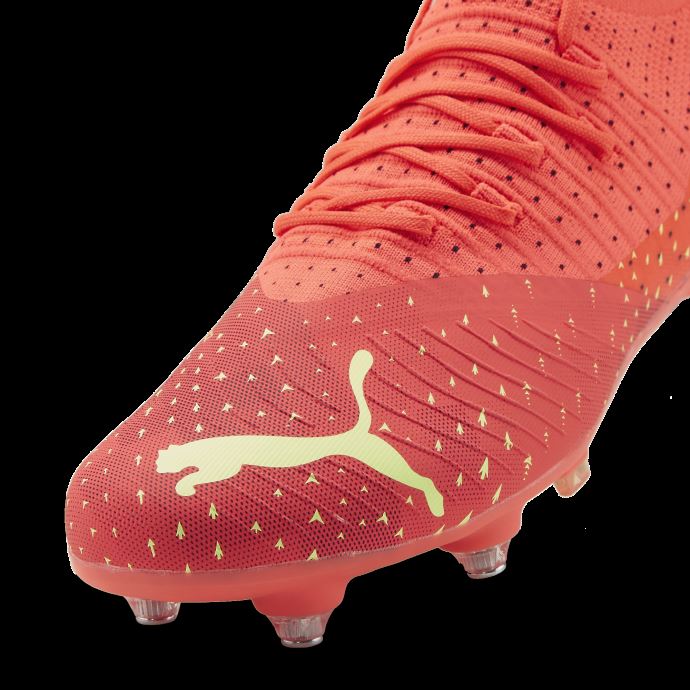 Puma Canada Firey Coral-fizzy Light-salmon Future 3.4 Mxsg Chaussures De Football Hommes

