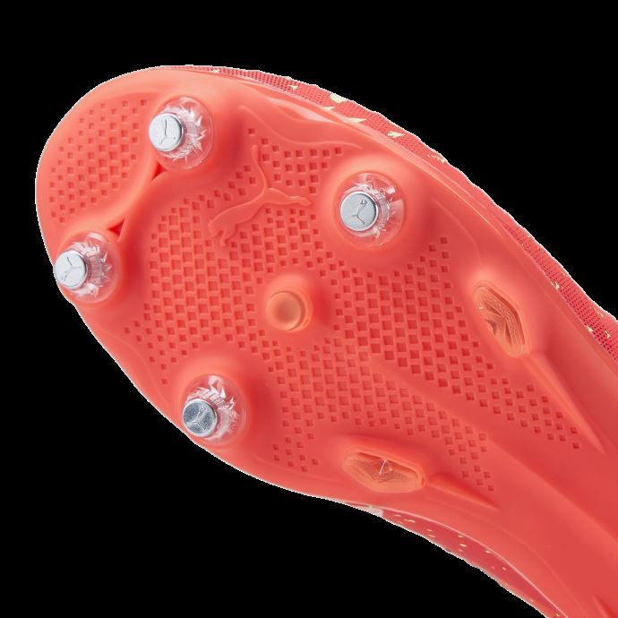 Puma Canada Firey Coral-fizzy Light-salmon Future 3.4 Mxsg Chaussures De Football Hommes
