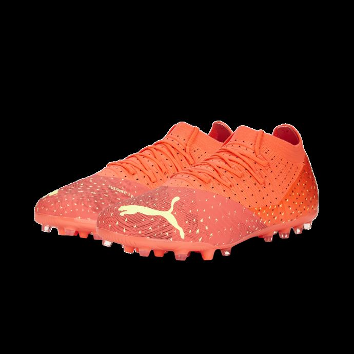 Puma Canada Future 3.4 Mg Chaussures De Football Hommes Firey Coral-fizzy Light-saumon
