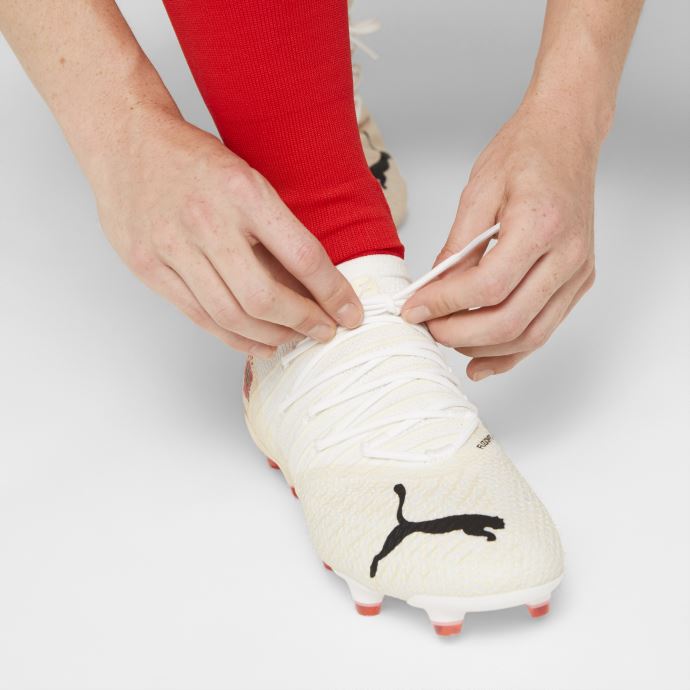 Chaussures De Football Puma Canada X Liberty Future 1.4 Fg-ag Blanc Immaculé Femme
