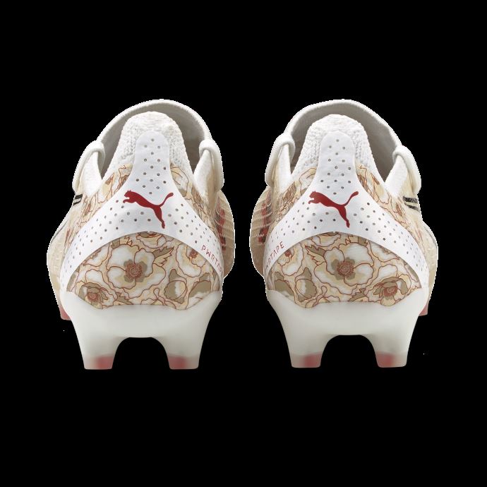 Chaussures De Football Puma Canada X Liberty Ultra Fg-ag Blanc-noir-sun Kiss Femme

