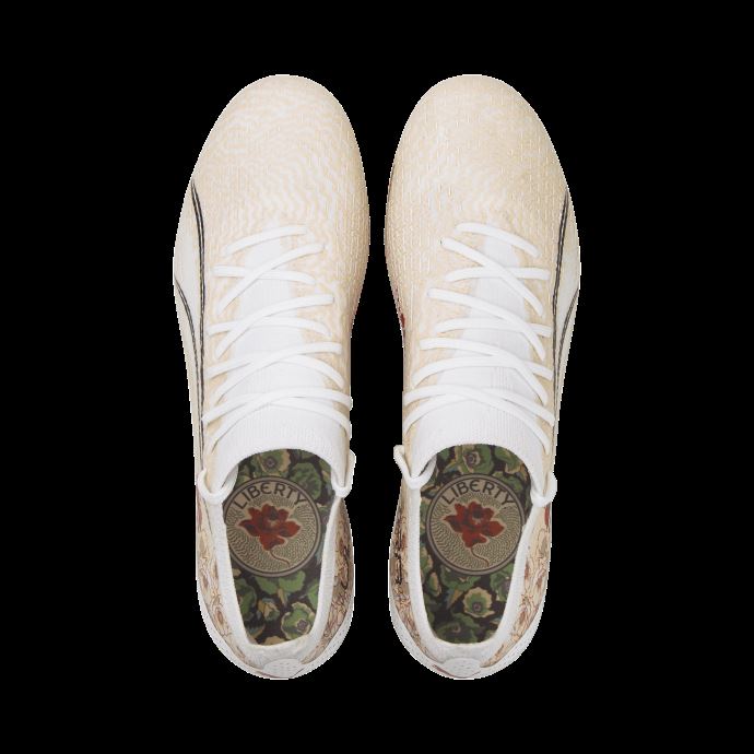 Chaussures De Football Puma Canada X Liberty Ultra Fg-ag Blanc-noir-sun Kiss Femme
