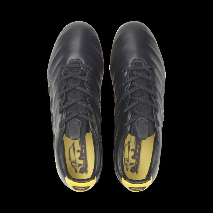 Chaussures De Football King Platinum 21 Turbo Fg-ag Pour Hommes Noir-citron Chrome Puma Canada
