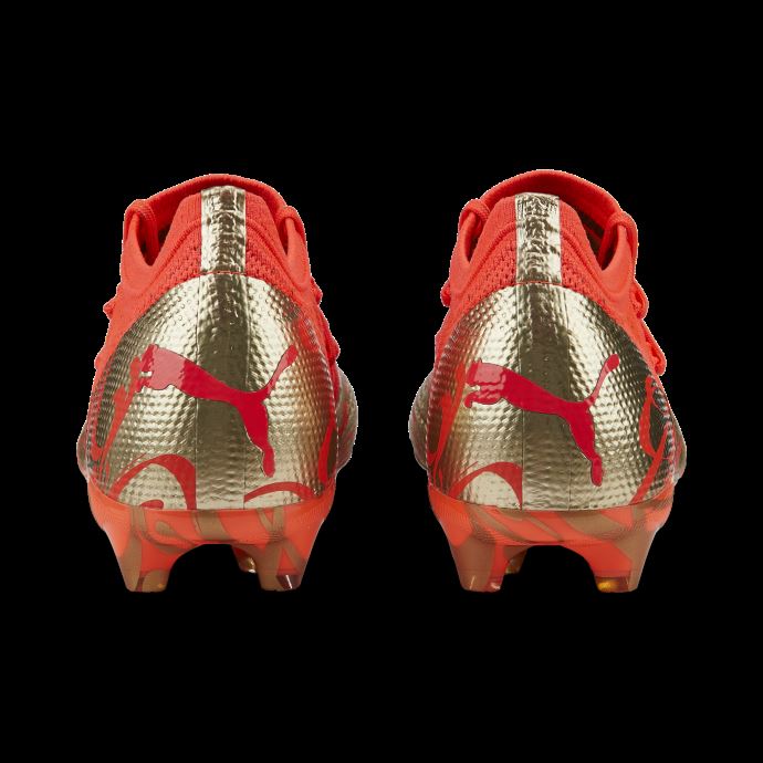Chaussures De Football Fiery Coral-gold Future 1.4 Neymar Jr Fg-ag Pour Homme Puma Canada
